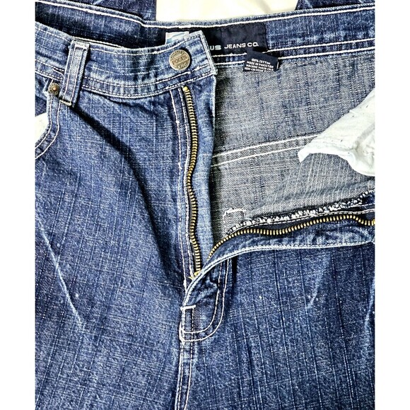 Focus Denim Jeans Mens 32x32 Vintage Y2K Great Distressed Lines EUC *READ* - Picture 7 of 13